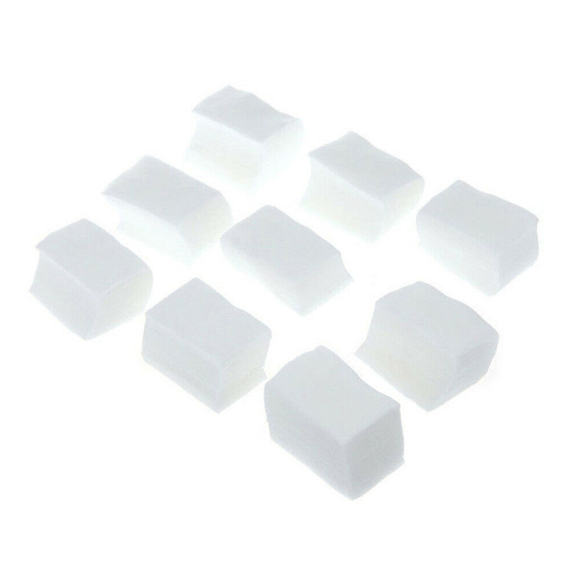 1100 Pcs UV Gel Nail Polish Remover Cleaner Wipes Cotton Lint Free Makeup Tools