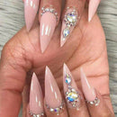 1x 12 Grids Fashion Diamond Gems Glitter Rhinestone Glass Nail Art Decoration