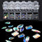 1x 12 Grids Fashion Diamond Gems Glitter Rhinestone Glass Nail Art Decoration