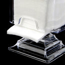 New Transparent Makeup Cotton Pad Holder Cosmetic Organizer Storage Box