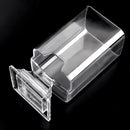 New Transparent Makeup Cotton Pad Holder Cosmetic Organizer Storage Box