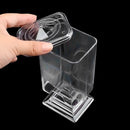 New Transparent Makeup Cotton Pad Holder Cosmetic Organizer Storage Box