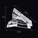5Pcs Nail Tips Clips Building Polygel Fingernail Extension Clamp Newest Useful