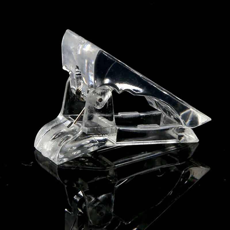 5Pcs/Set Poly Quick Building Gel Nail Tips Clip Finger Extension Plastic Tools