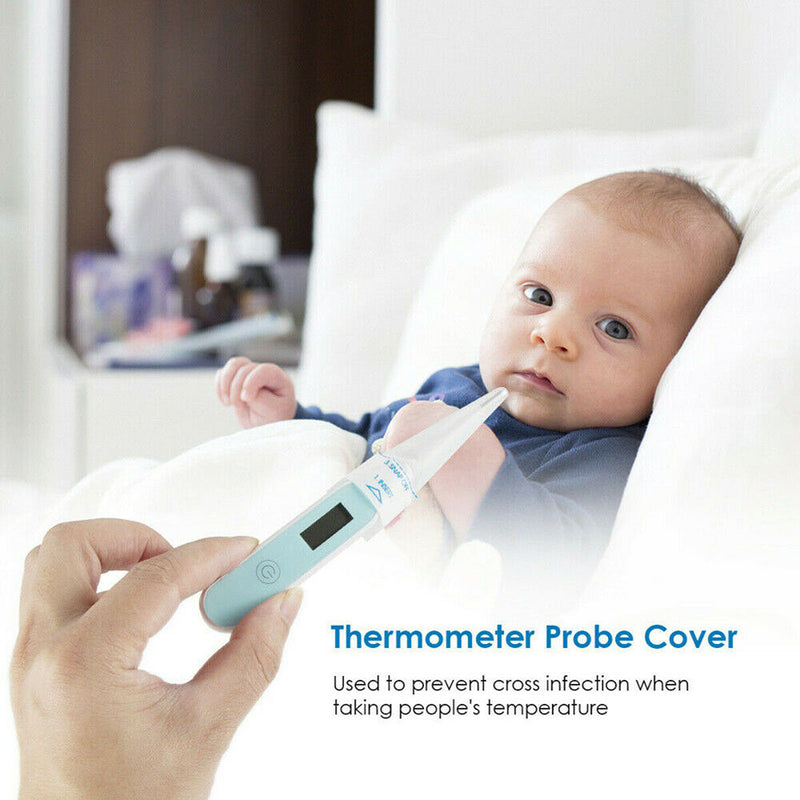 100x Digital Thermometer Probe Universal Disposable Protector Covers Newest Use
