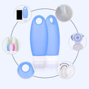 Empty Bottle Silicone Travel Packing Press Having Holes for Lotion Shampoo Bath