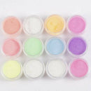 12 Colors High Quality Nail Luminous Powder Fluorescent Nail Powder 1 * Nice