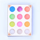 12 Colors High Quality Nail Luminous Powder Fluorescent Nail Powder 1x Hot