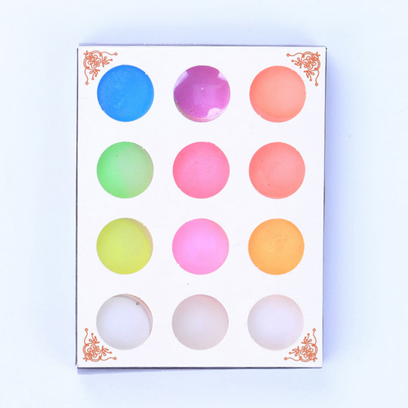 12 Colors High Quality Nail Luminous Powder Fluorescent Nail Powder 1x Hot
