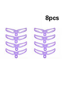 8 Pairs Classic Eyebrow Shaping Stencil Grooming Charm Template Tool For Girls
