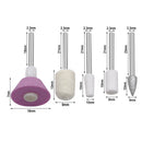 5Pcs Ceramic Nail Drill Bits Electric Manicure Head Replacement Device