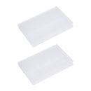 2 Pieces For Nail Drill Bit Holder Manicure Tool Stand Container Storage Box