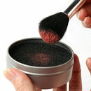 2 Pcs Makeup Brush Cleaner Dry Box Sponge Eyeshadow Shadow Switch Makeup Remover