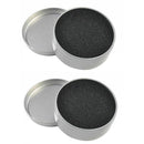 2 Pcs Makeup Brush Cleaner Dry Box Sponge Eyeshadow Shadow Switch Makeup Remover