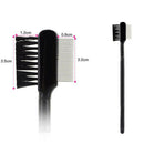 2 Pc High Quality Metal Comb Brush For Lash Eyebrow Makeup Tool Eyelash Cosmetic