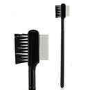 2 Pc High Quality Metal Comb Brush For Lash Eyebrow Makeup Tool Eyelash Cosmetic