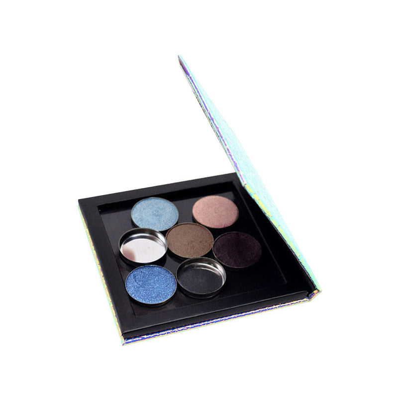 Empty Magnetic Palette Box Blush Powder Eyeshadow Makeup Pan Tin Holder Case
