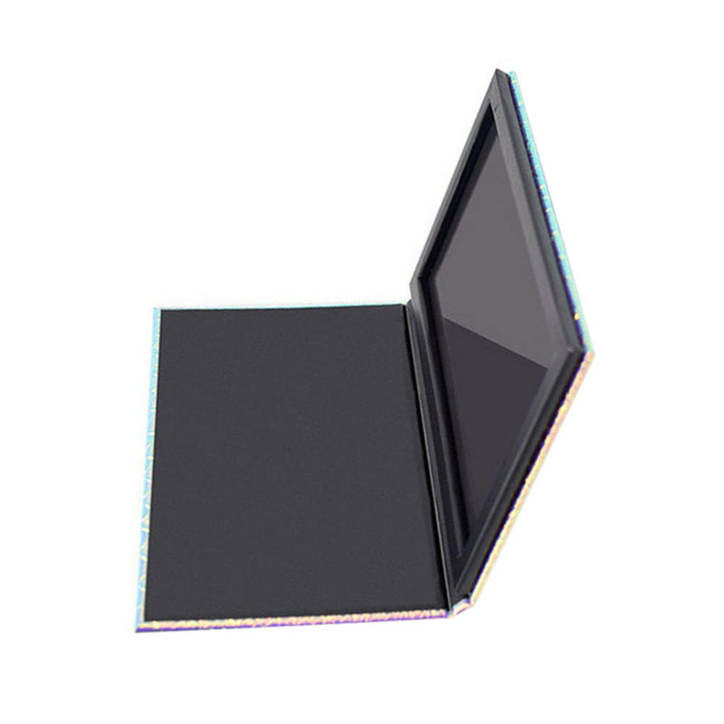 Empty Magnetic Palette Eyeshadow Powder Fish Scale Makeup Case Organizer 10x10cm