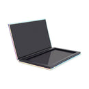 Empty Magnetic Palette Eyeshadow Powder Fish Scale Makeup Case Organizer 10x10cm