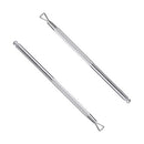 2x UV Gel Polish Remover Manicure Nail Art Pusher Scraper Steel Nail Tools New