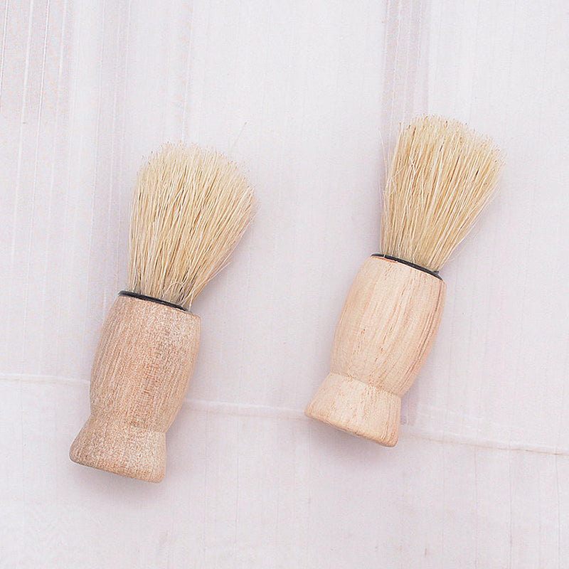 5x Beard Mustache Brush Shaving Foam Care Comb Facial Hair Cleaner Wood Tools