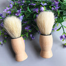 5x Beard Mustache Brush Shaving Foam Care Comb Facial Hair Cleaner Wood Tools