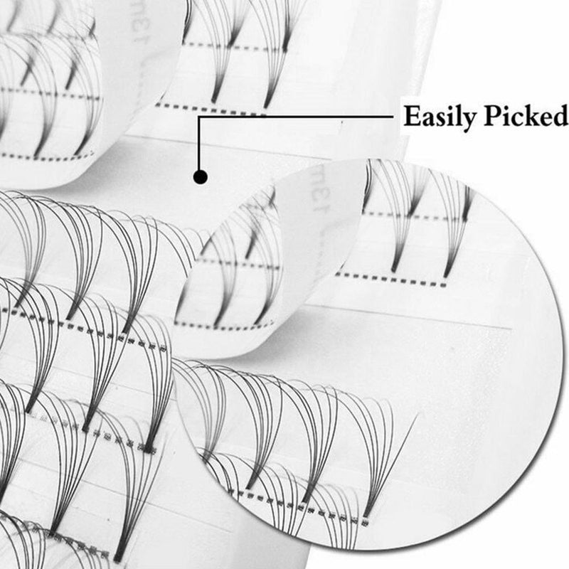 1Pc 0.07mm C/D Curl Premade Fans Lash 4D Russian Volume False Eyelash Extension