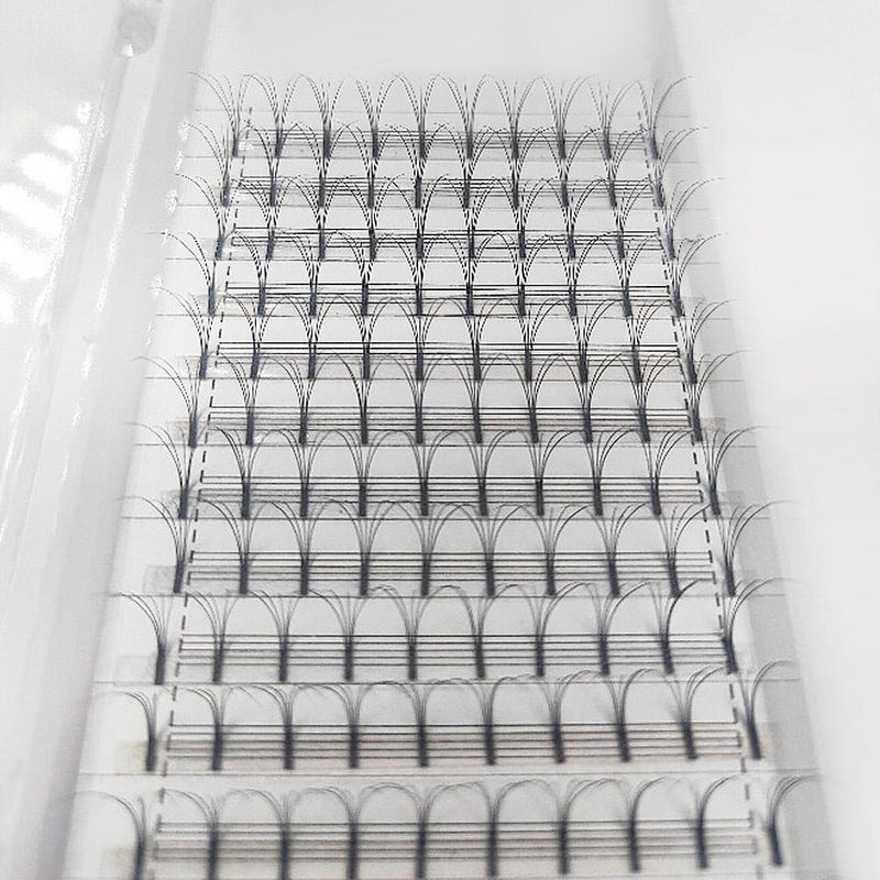 1Pc 0.07mm C/D Curl Premade Fans Lash 4D Russian Volume False Eyelash Extension