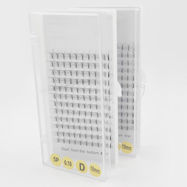 1Pc 0.07mm C/D Curl Premade Fans Lash 4D Russian Volume False Eyelash Extension