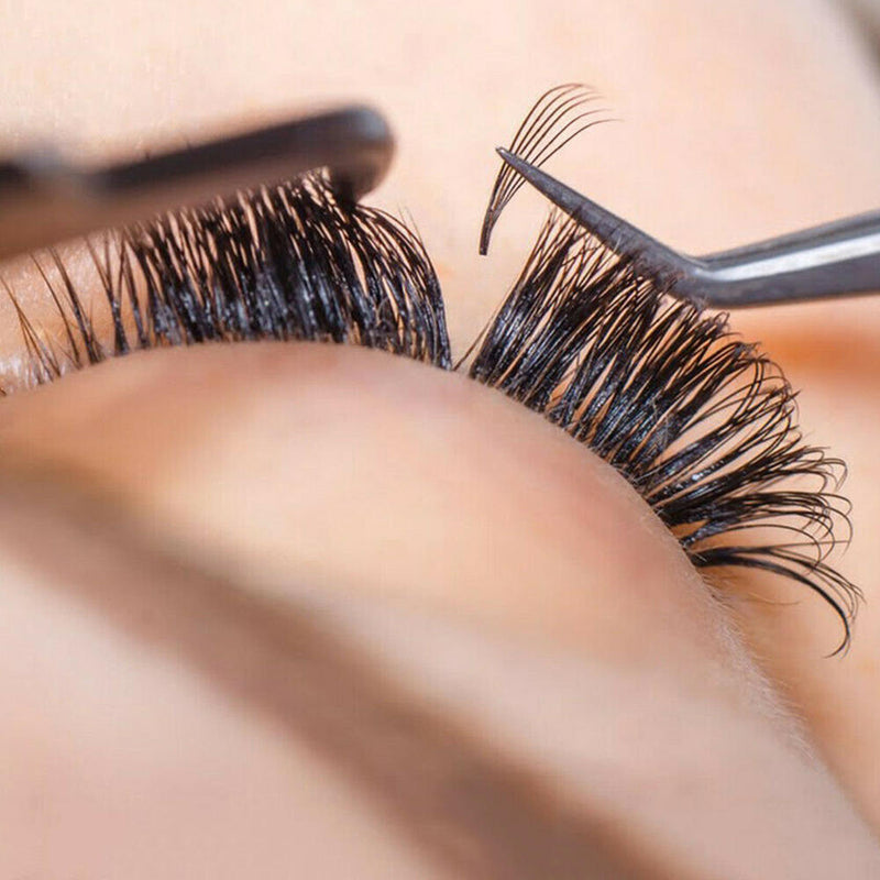 Pre made Russian Lashes Volume Fans 4D Fiber Eyelash Extensions 12 Rows