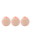 3Pcs Lip Balm Mini Moisture Nutritious Kiss Peach Shape Care Tonymoly New