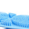 1pc Bath Shower Silicone Body Brush Bath Belt Exfoliating Back Wash Belt New