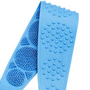 Body Cleaning Double Sided Back Scrubber Bathroom Soft Silicone Bath Belt
