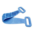 Body Cleaning Double Sided Back Scrubber Bathroom Soft Silicone Bath Belt