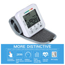 Automatic Wrist Blood Pressure Monitor LED Digital Display Screen + Voice