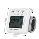 Automatic Digital Wrist Blood Pressure Monitor BP Cuff Machine Home Test Device