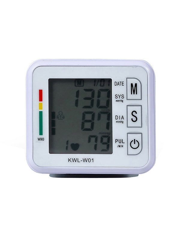 Automatic Digital Wrist Blood Pressure Monitor BP Cuff Machine Home Test Device