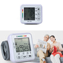 Automatic Wrist Blood Pressure Monitor LED Digital Display Screen + Voice