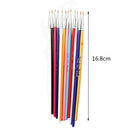 12Pcs Colorful Nail Art Design Brush Pen Fine Details Tips Drawing Paint Set