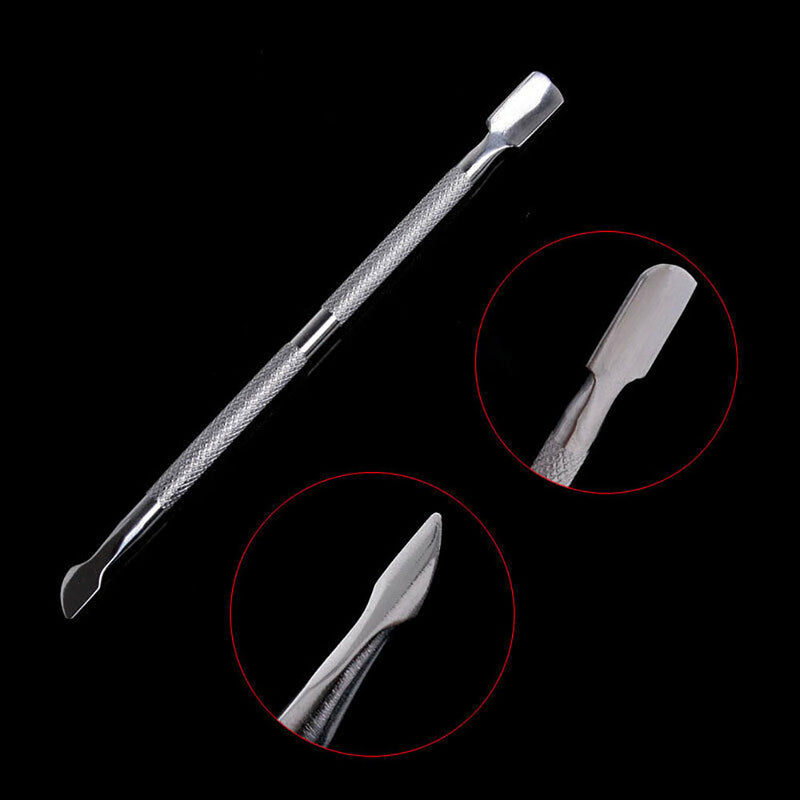 Dead Skin Fork Nail Pusher Trimmer Cuticle Remover Manicure Pedicure 5 x New
