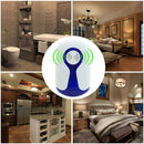 2 PCS 3W Electronic Ultrasonic Anti Mosquito Rat Insect Pest Repeller with Light, UK Plug, AC 90-240V