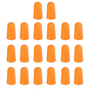 Ten Pairs Non-toxic Orange Soft Memory Foam Material Earplug for Sleeping(Orange)