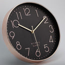 Home Office Room Modern Silent Non Ticking 12 inch Round Decorative Wall Quartz Clock
