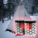 Outdoor Camping Stainless Steel Heater Cover Mini Tent Infrared Heating Stove Cover