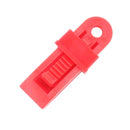 20 PCS Outdoor Tent Awnings Windproof Fixing Clip Multifunctional Wind Rope Buckle (Red)