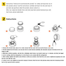 Portable Outdoor Mountaineering Camping Survival Stainless Steel Alcohol Stove Burner, Random Color Delivery