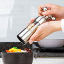 MICLAN Stainless Steel 304 Rudder Shape Grinder Pepper Grinding Machine, Size : S