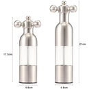 MICLAN Stainless Steel 304 Rudder Shape Grinder Pepper Grinding Machine, Size : L
