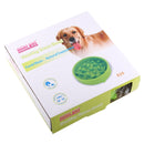 Pet Bowl Preventing Choking PP Materia Bowl (Green)