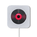 KC-808 Wall Mounted Bluetooth 4.2+EDR CD Player with Remote Control, Support FM(White)